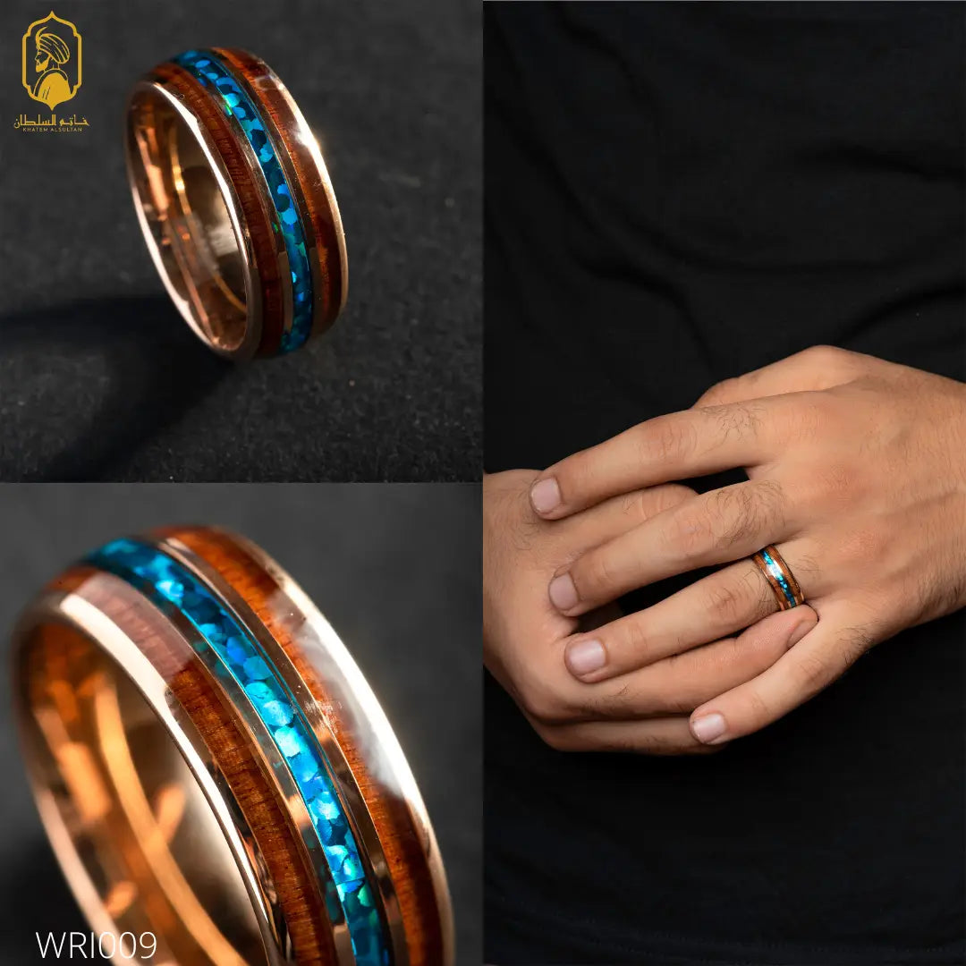 Oceanic Blue Ring (WRI009)