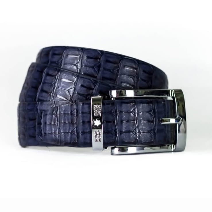 Midnight Croc Belt